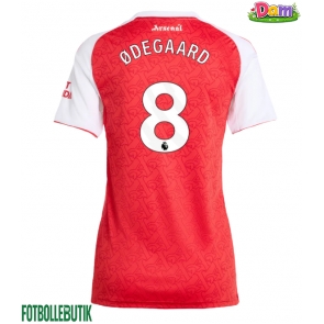 Arsenal Martin Odegaard #8 Hemmatröja Kvinnor 2025-26 Kortärmad